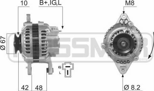 Messmer 210609A - Генератор autospares.lv