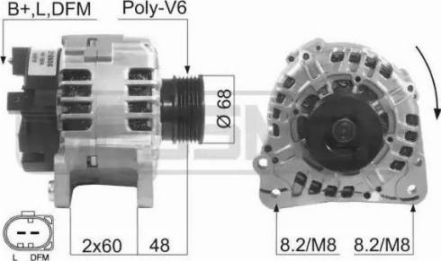 Messmer 210605 - Генератор autospares.lv