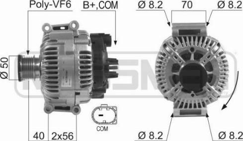 Messmer 210614A - Генератор autospares.lv