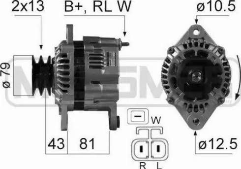 Messmer 210610 - Генератор autospares.lv