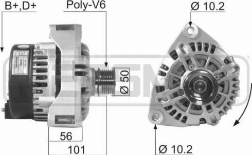 Messmer 210617A - Генератор autospares.lv