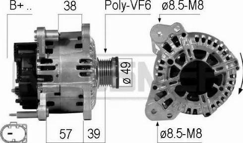 Messmer 210684 - Генератор autospares.lv