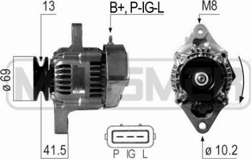 Messmer 210681A - Генератор autospares.lv