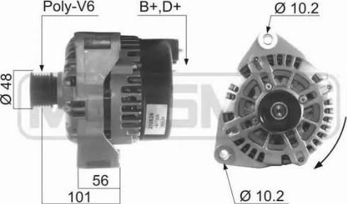 Messmer 210636 - Генератор autospares.lv