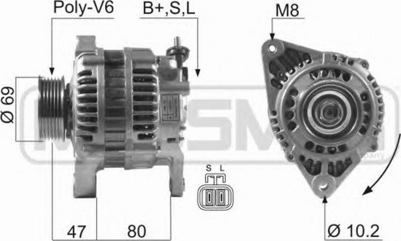 Messmer 210625 - Генератор autospares.lv