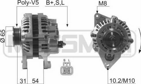 Messmer 210623A - Генератор autospares.lv