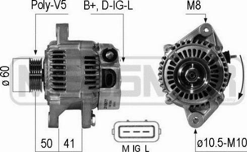 Messmer 210677A - Генератор autospares.lv