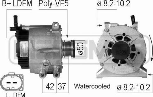 Messmer 210044R - Генератор autospares.lv