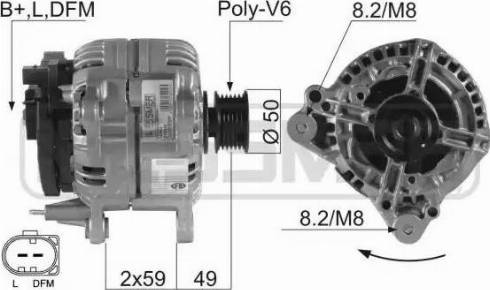 Messmer 210045 - Генератор autospares.lv