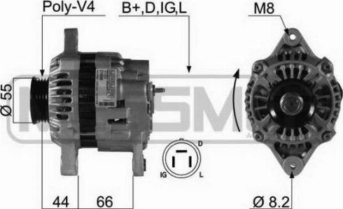 Messmer 210048A - Генератор autospares.lv