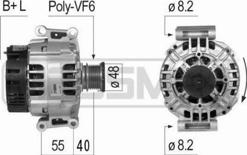 Messmer 210059A - Генератор autospares.lv