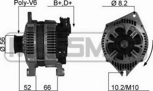 Messmer 210069R - Генератор autospares.lv