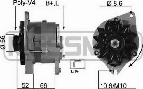 Messmer 210066R - Генератор autospares.lv