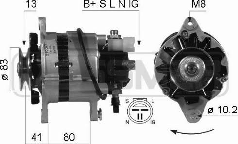 Messmer 210063A - Генератор autospares.lv