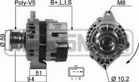 Messmer 210004A - Генератор autospares.lv