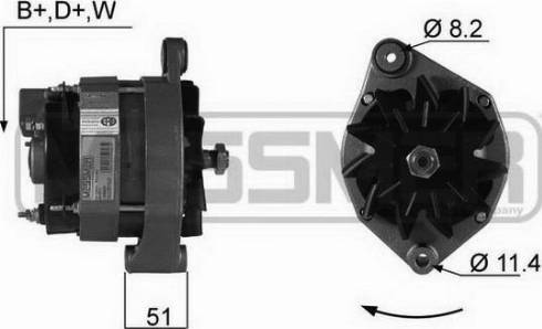 Messmer 210008R - Генератор autospares.lv