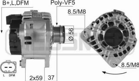 Messmer 210007 - Генератор autospares.lv