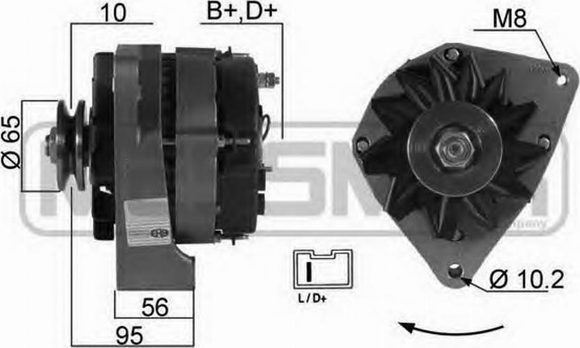 Messmer 210015 - Генератор autospares.lv