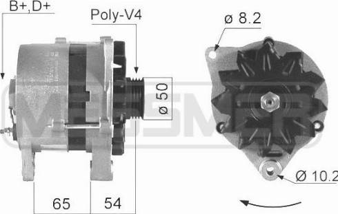 Messmer 210017A - Генератор autospares.lv