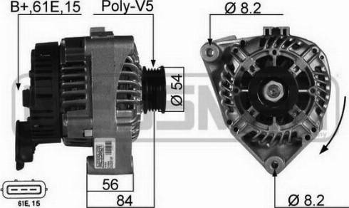 Messmer 210084R - Генератор autospares.lv