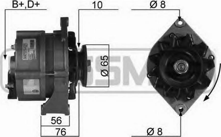 Messmer 210083 - Генератор autospares.lv