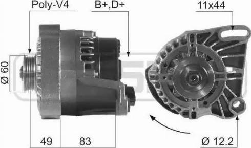 Messmer 210027 - Генератор autospares.lv