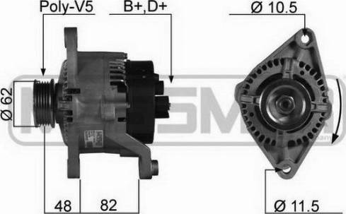 Messmer 210079A - Генератор autospares.lv