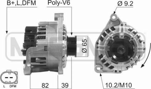 Messmer 210076A - Генератор autospares.lv