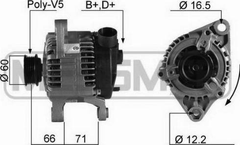 Messmer 210070A - Генератор autospares.lv