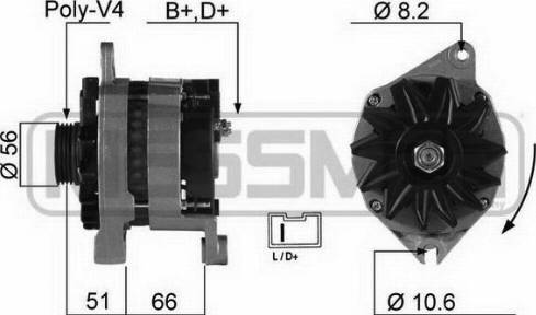 Messmer 210073A - Генератор autospares.lv