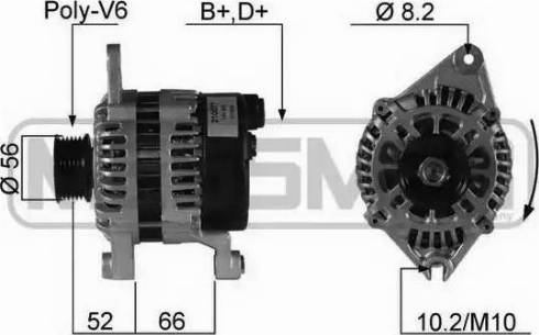 Messmer 210077 - Генератор autospares.lv