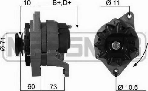 Messmer 210190R - Генератор autospares.lv