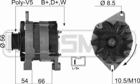 Messmer 210197R - Генератор autospares.lv