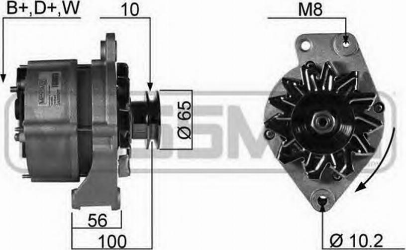 Messmer 210141 - Генератор autospares.lv