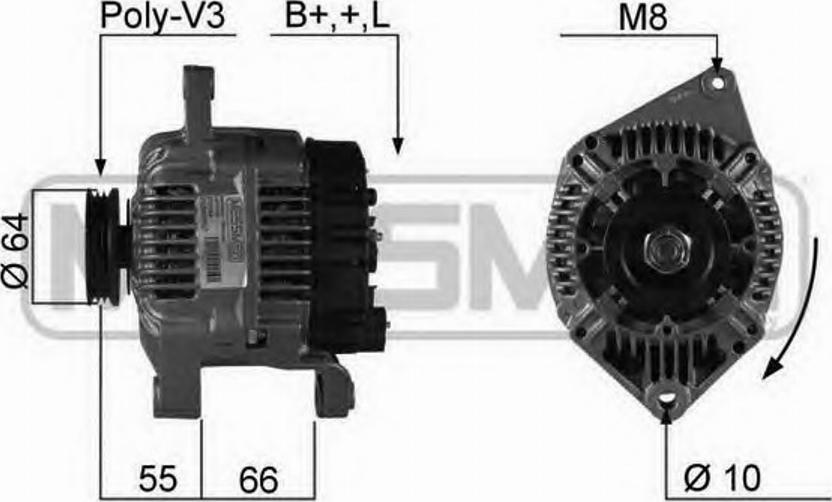 Messmer 210166 - Генератор autospares.lv