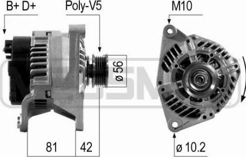 Messmer 210160R - Генератор autospares.lv