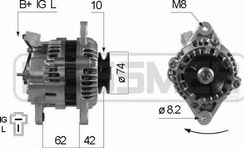 Messmer 210107A - Генератор autospares.lv