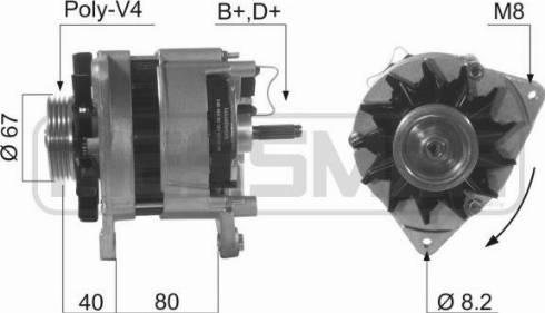 Messmer 210185A - Генератор autospares.lv