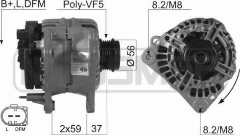 Messmer 210183R - Генератор autospares.lv