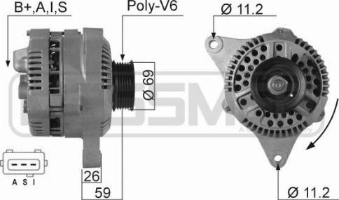 Messmer 210136R - Генератор autospares.lv