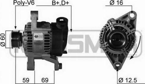 Messmer 210132R - Генератор autospares.lv