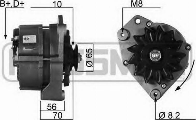 Messmer 210129 - Генератор autospares.lv