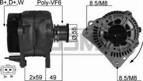 Messmer 210125A - Генератор autospares.lv