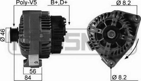 Messmer 210171R - Генератор autospares.lv