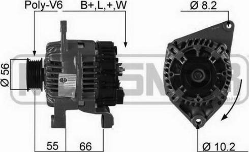 Messmer 210178A - Генератор autospares.lv