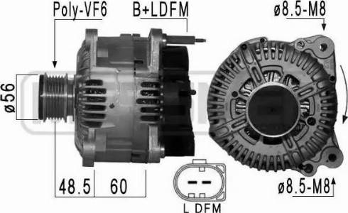 Messmer 210898 - Генератор autospares.lv