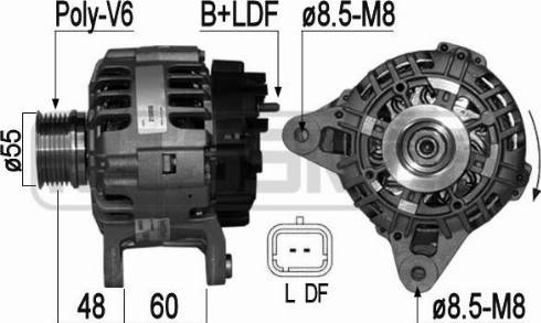 Messmer 210856A - Генератор autospares.lv