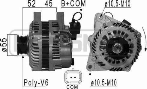 Messmer 210864A - Генератор autospares.lv