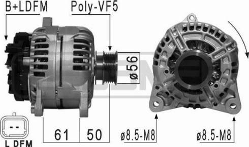 Messmer 210865A - Генератор autospares.lv