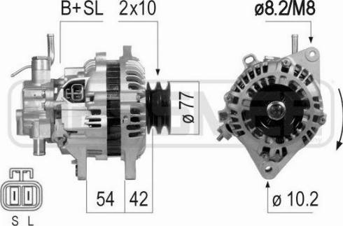 Messmer 210801A - Генератор autospares.lv